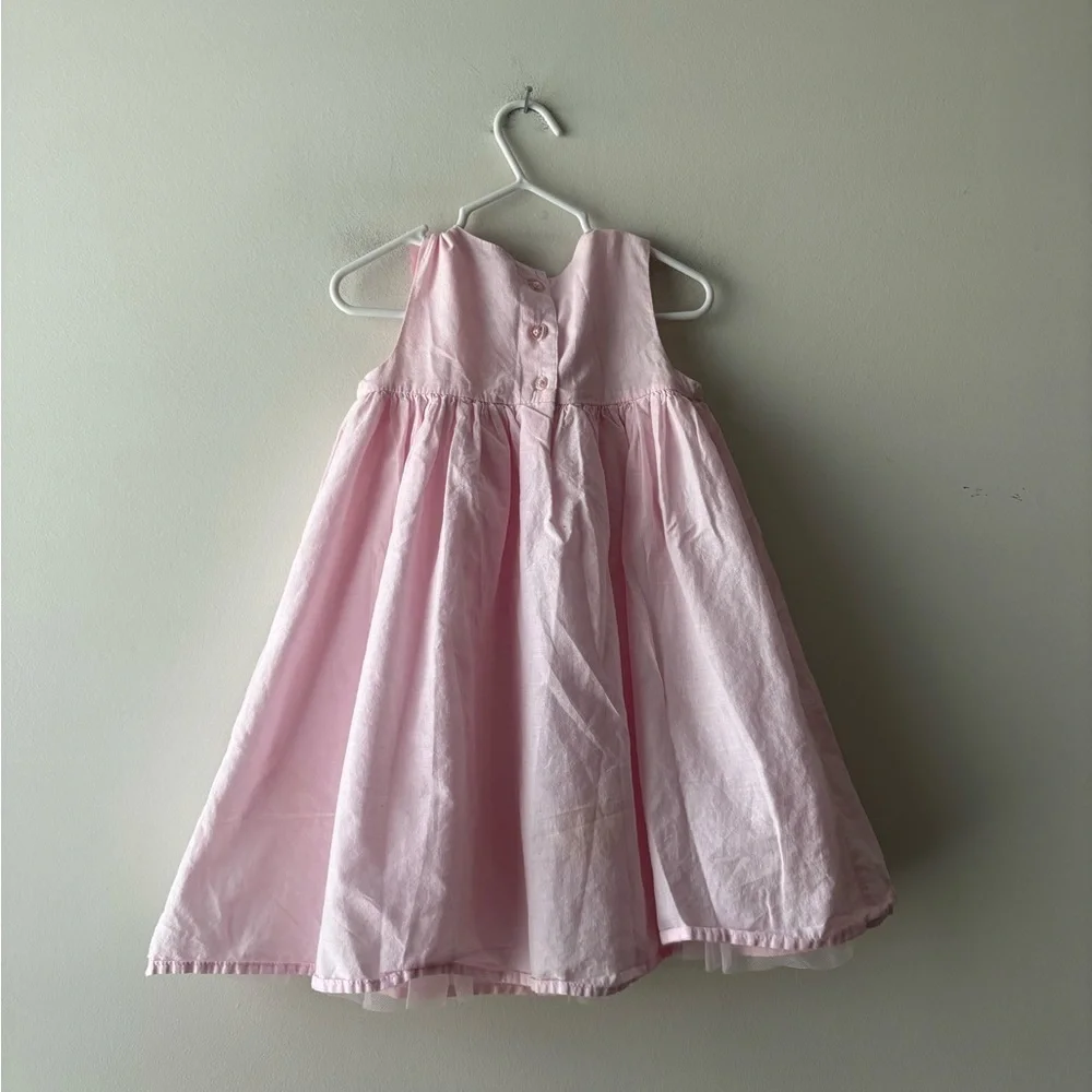 Gymboree spring summer baby girl dress color‎ pink size 18M-24M